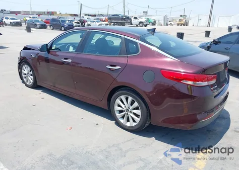 2016 Kia Optima Ex z USA, uszkodzony, nr VIN 5XXGU4L30GG093630